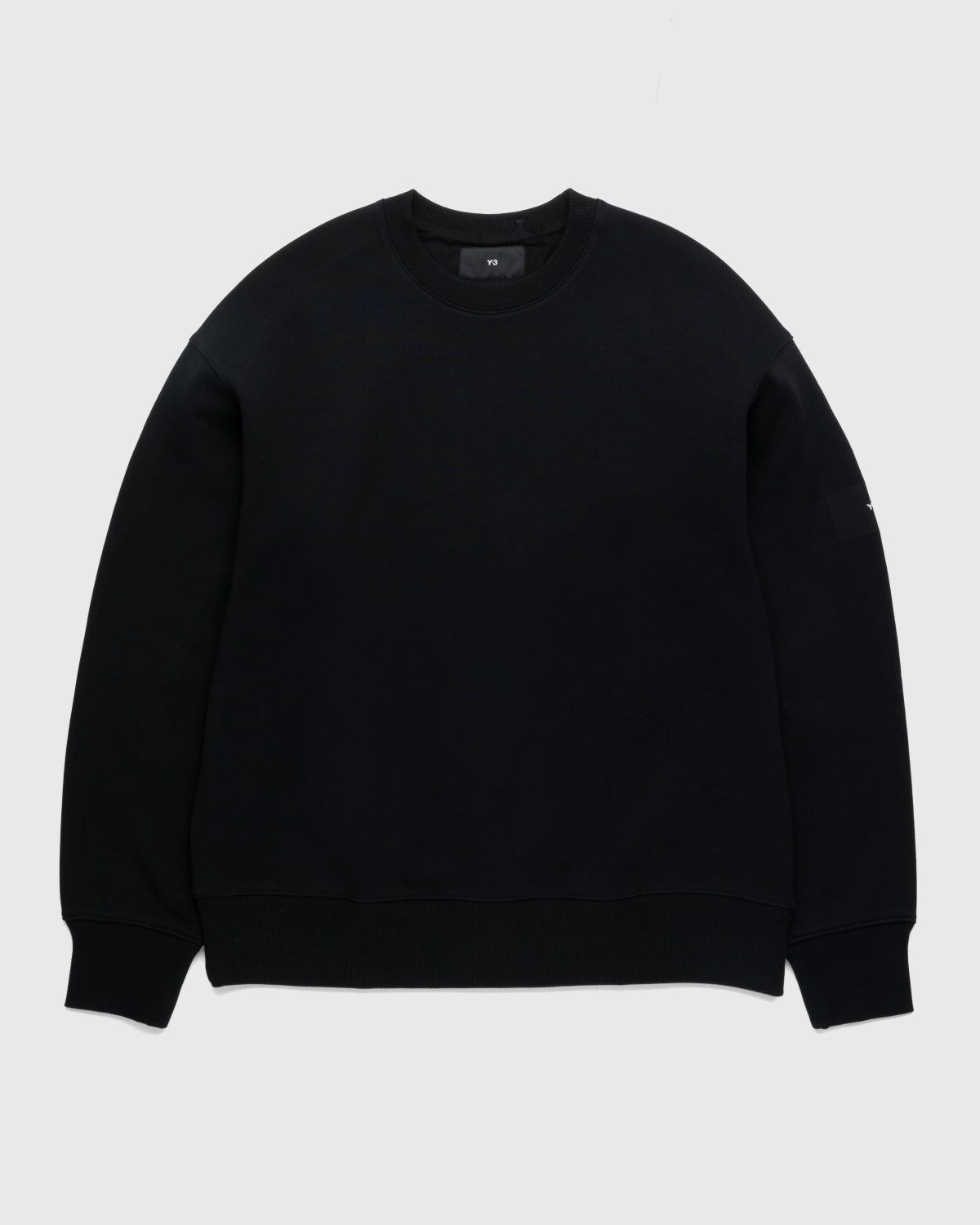 Y-3 – FT Crew Sweatshirt Black - Sweatshirts - Black - Image 1