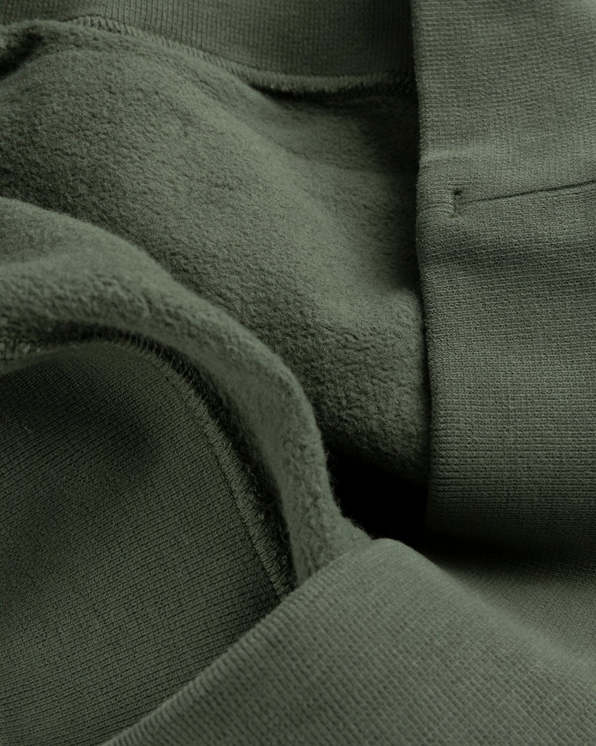 Stone Island – Fleece Hoodie Sage Green - Sweats - Green - Image 3