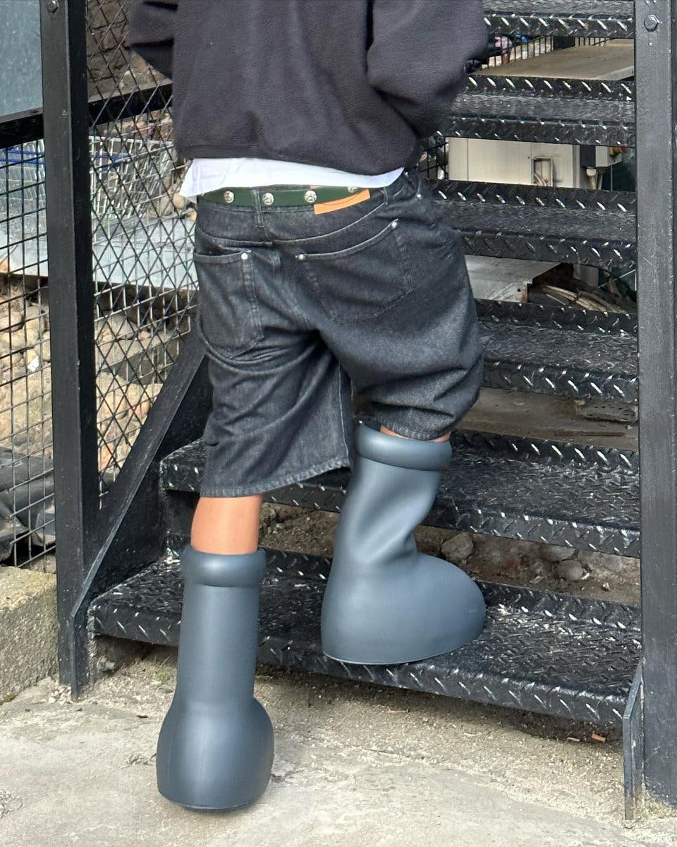 MSCHF's Big Black Boot Revealed in OnFoot First Looks