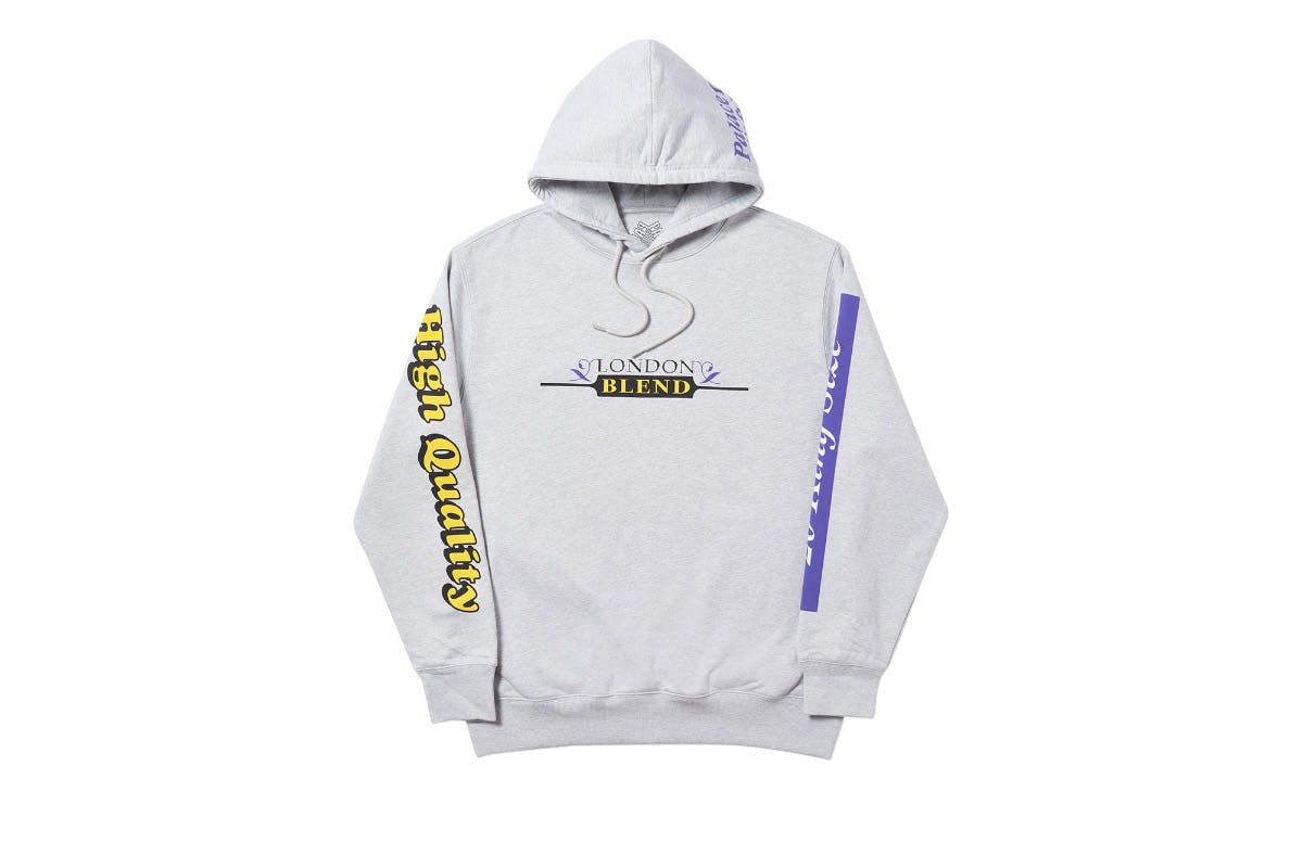 Palace 2019 Autumn Hood Blender grey back