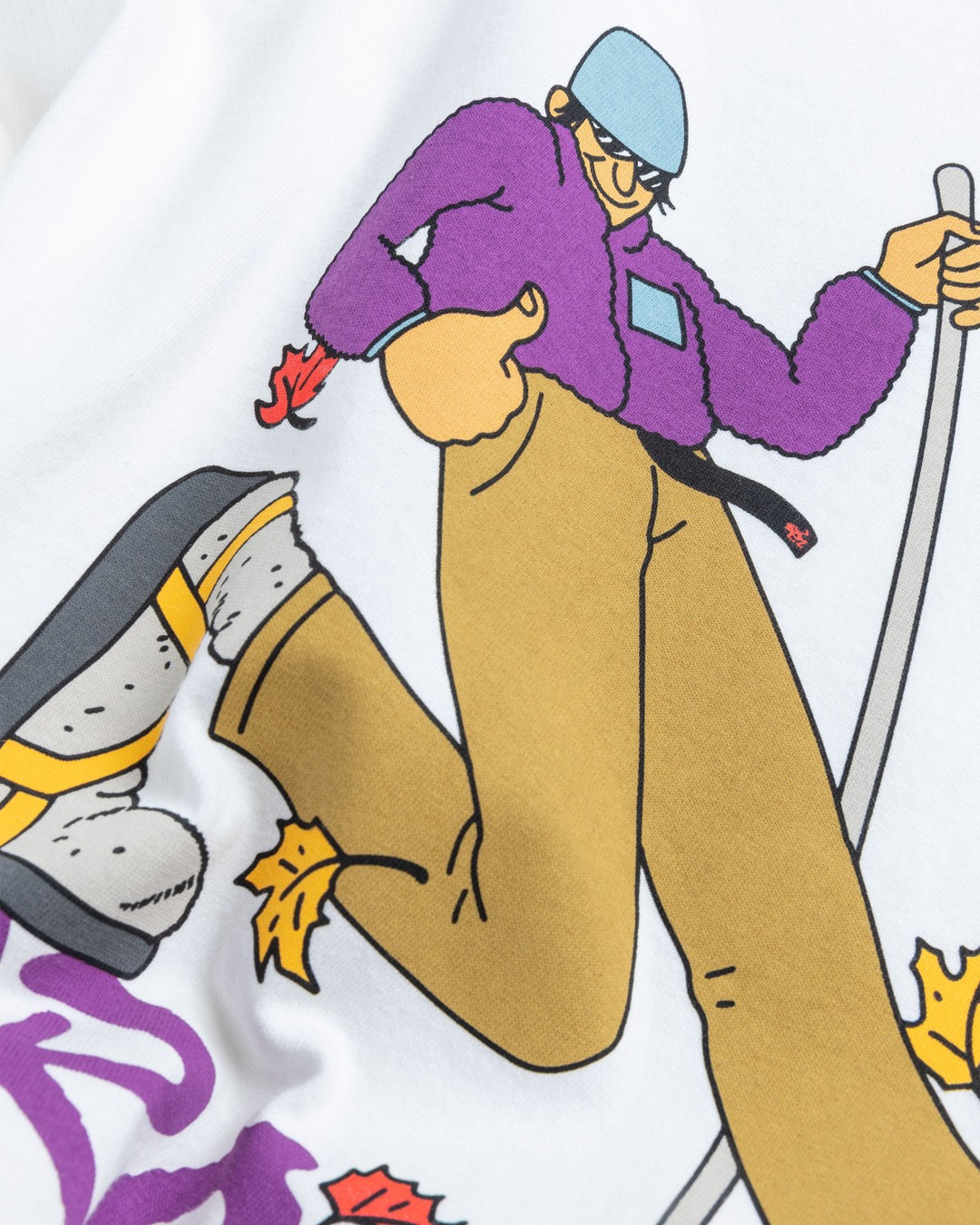Gramicci – Hiker Tee White - T-shirts - White - Image 3