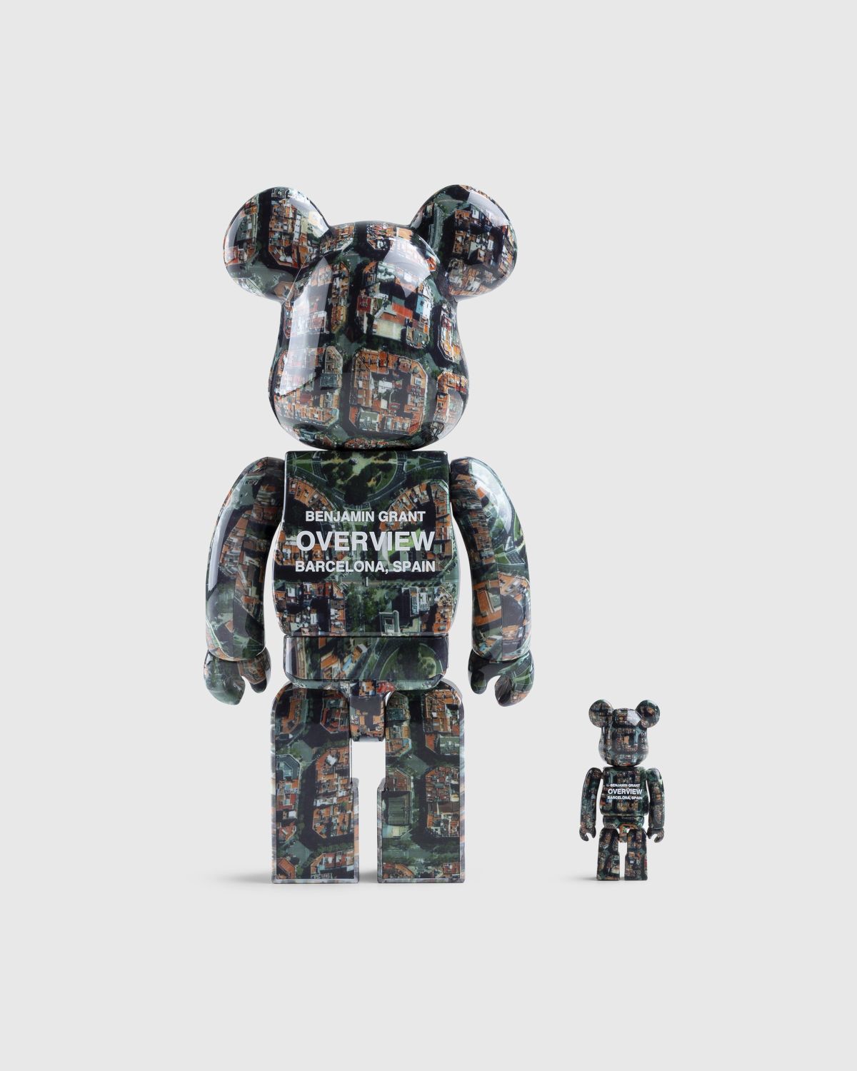Medicom – Be@rbrick Benjamin Grant Overview Barcelona 100% and 400% Set Multi - Toys - Multi - Image 2