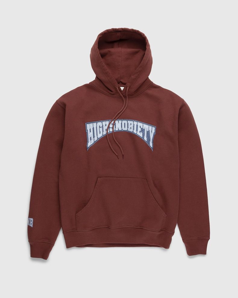 Highsnobiety – Collegiate Hoodie Brown