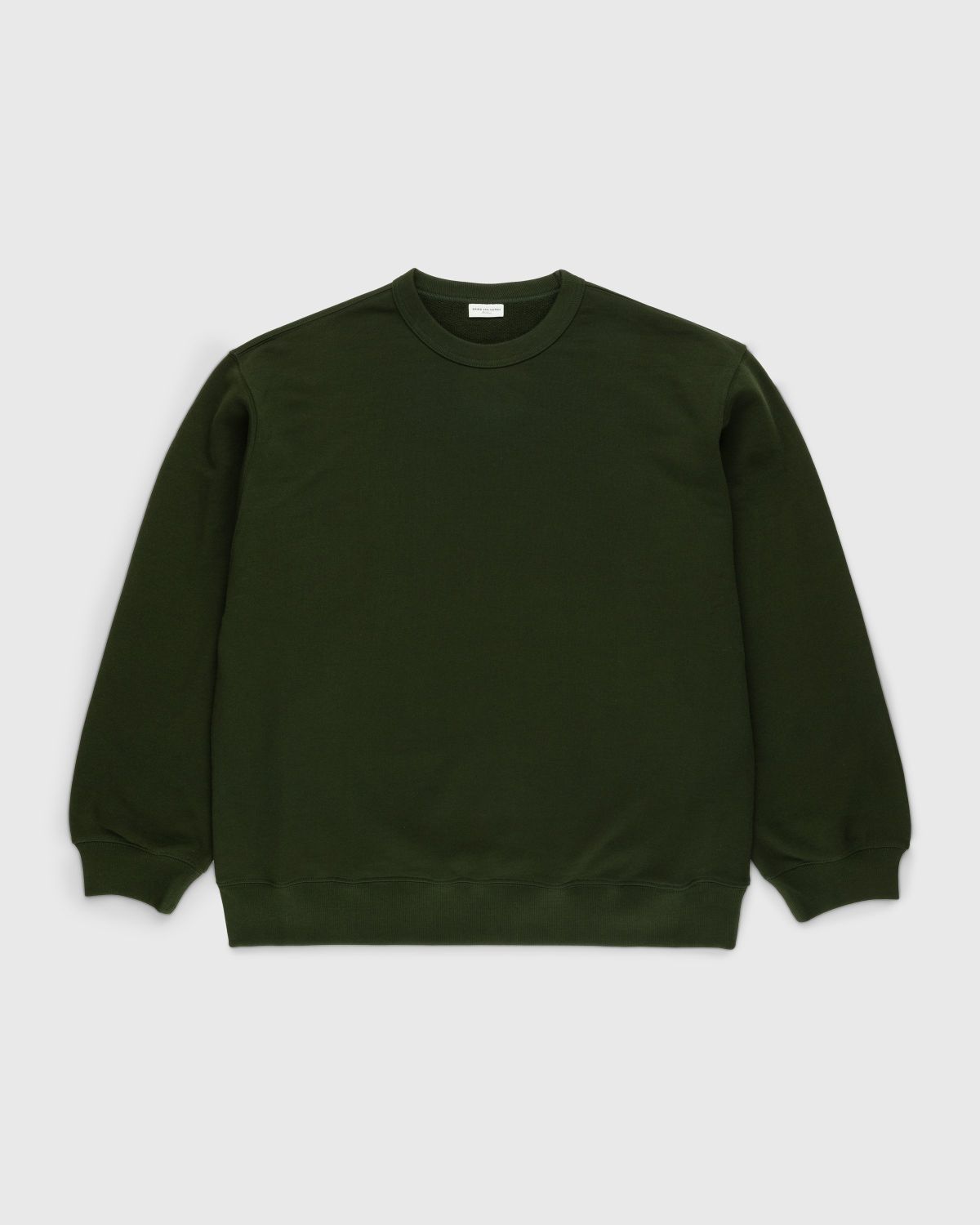 Dries van Noten – Hax Oversized Crewneck Green - Sweatshirts - Green - Image 1