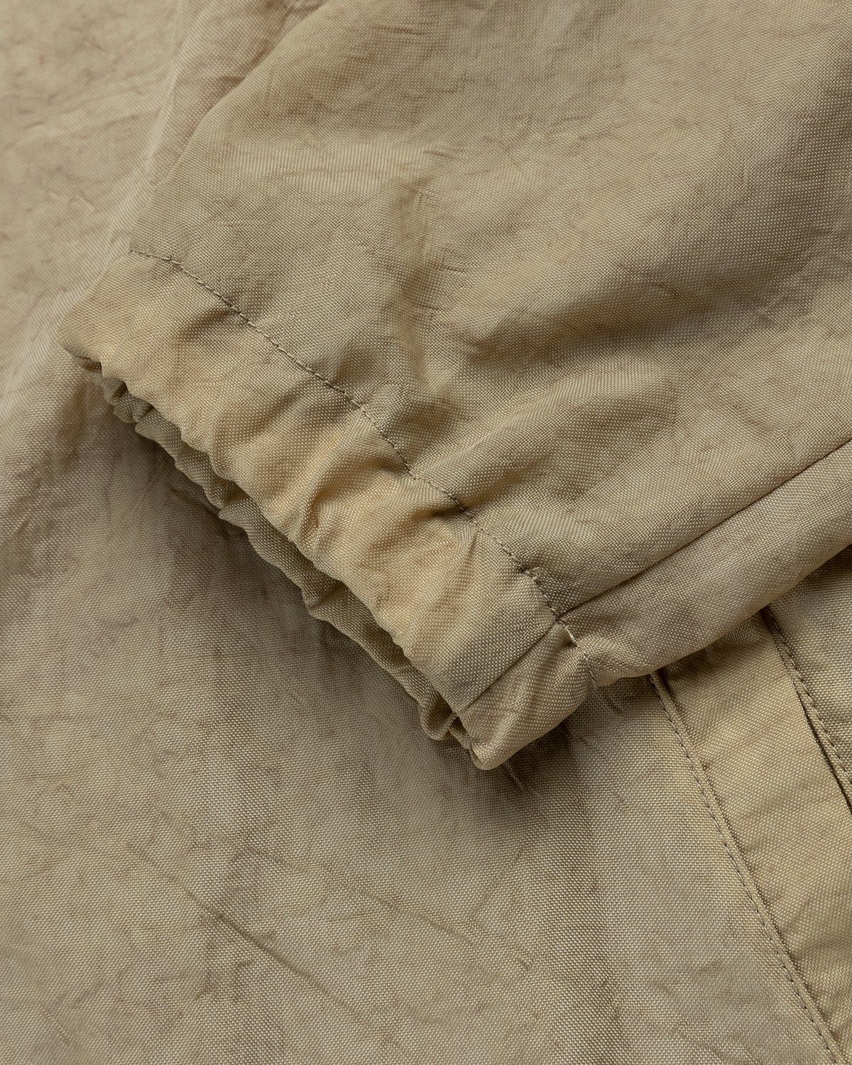 Highsnobiety – Stonewashed Nylon Coach Jacket Gold - Outerwear - Yellow - Image 6