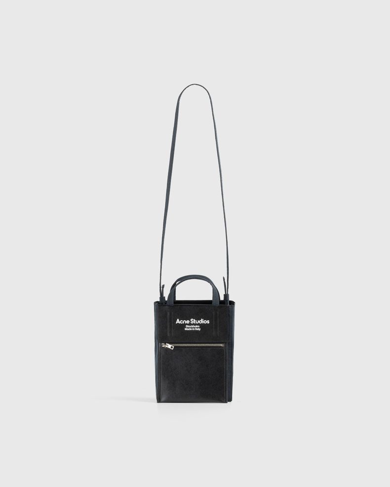 Off-White White PVC Logo Small Tote – BlackSkinny