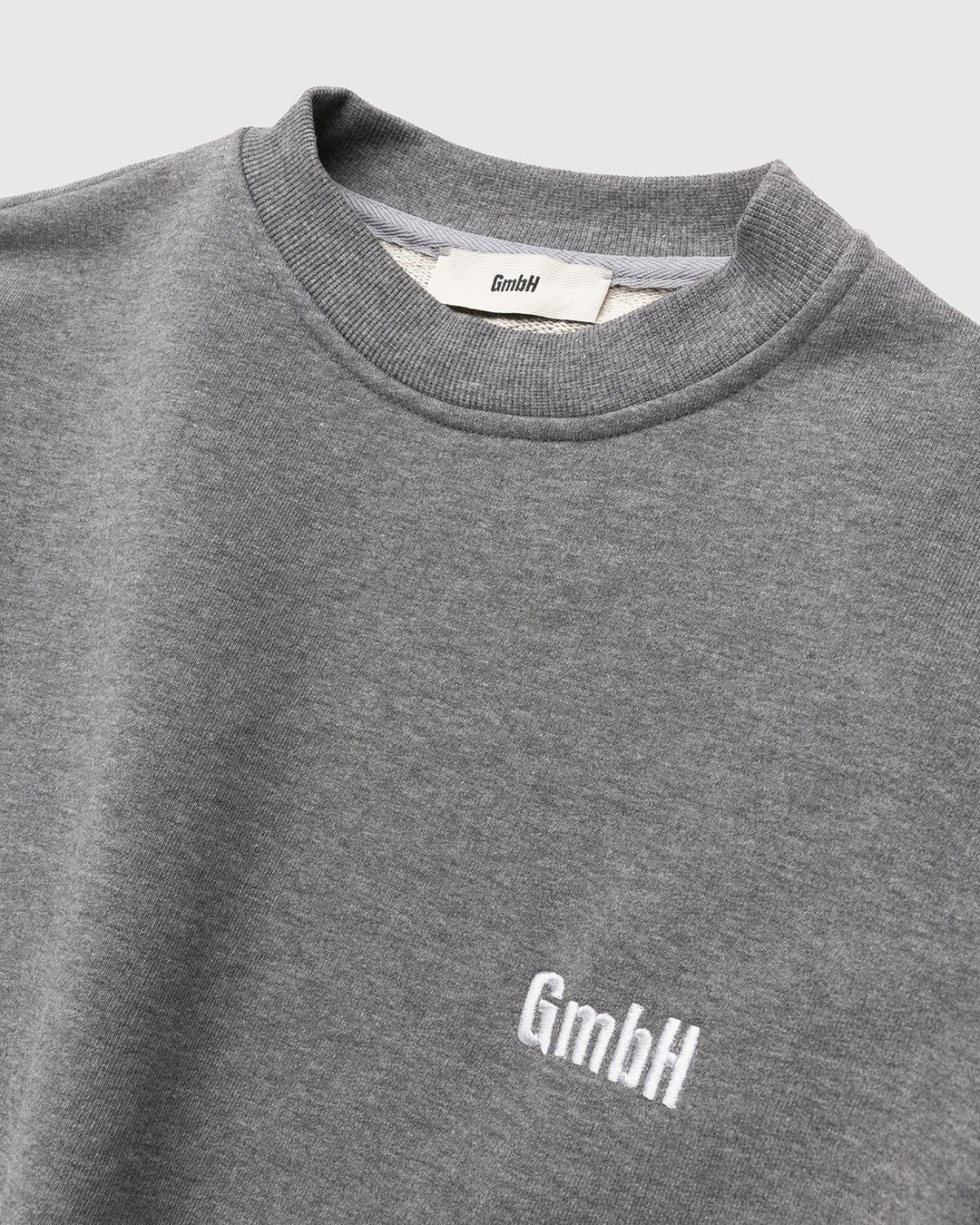 GmbH – Berg Logo Crewneck Grey - Sweats - Grey - Image 4