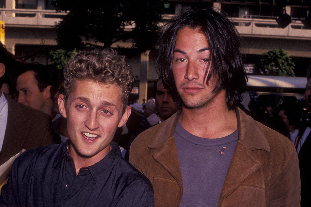 Alex Winter and Keannu Reeves