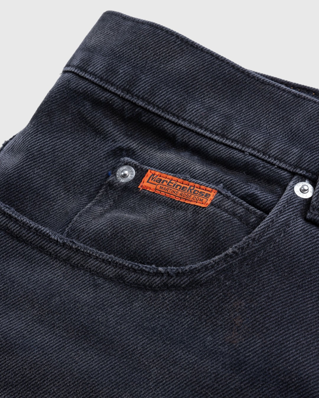 Martine Rose – Wide Leg Jean Cowboy Wash - Pants - Blue - Image 8