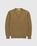 Wool V-Neck Sweater Dark Mustard