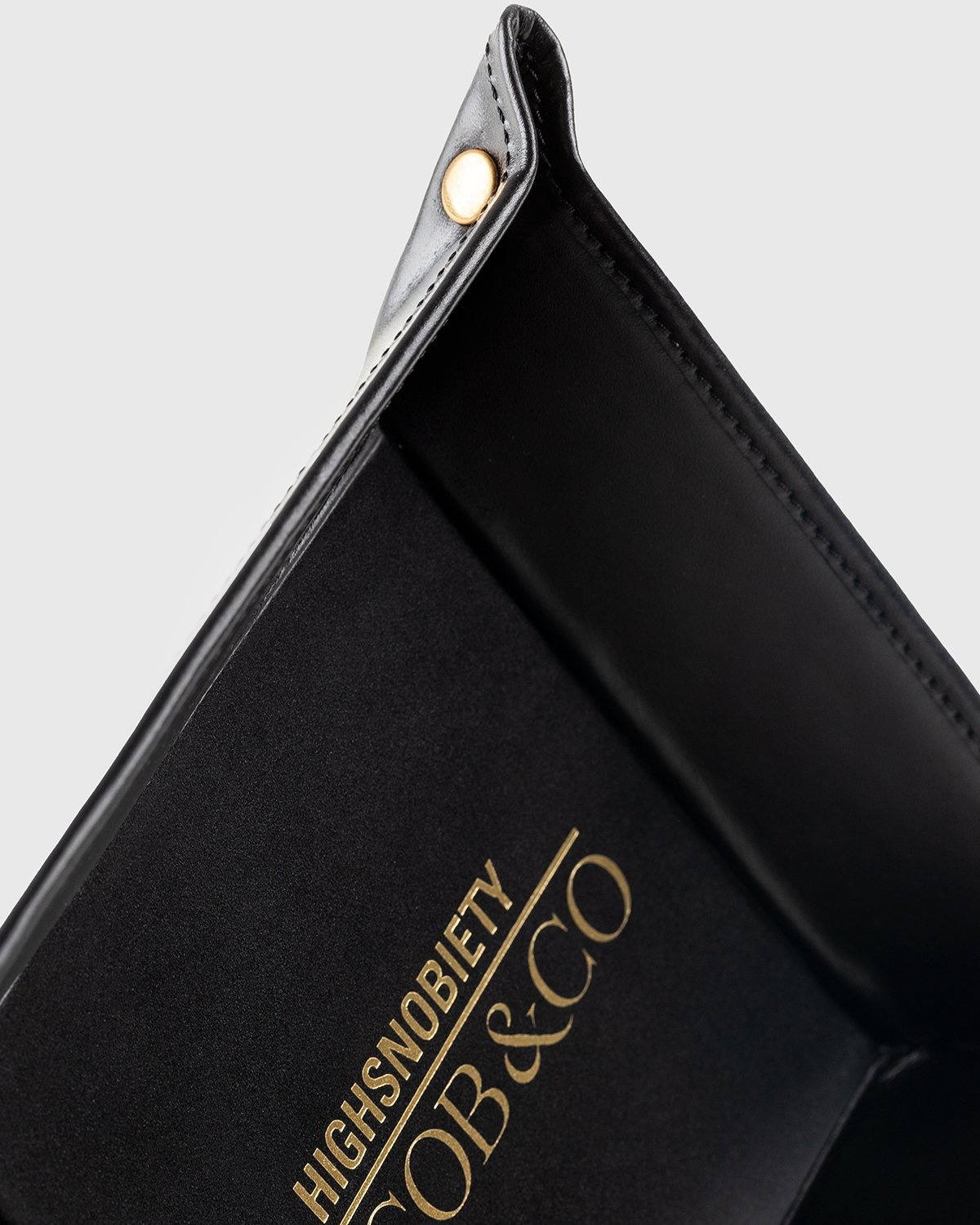 Jacob & Co. x Highsnobiety – Leather Key Tray Black - Desk Accessories - Black - Image 3