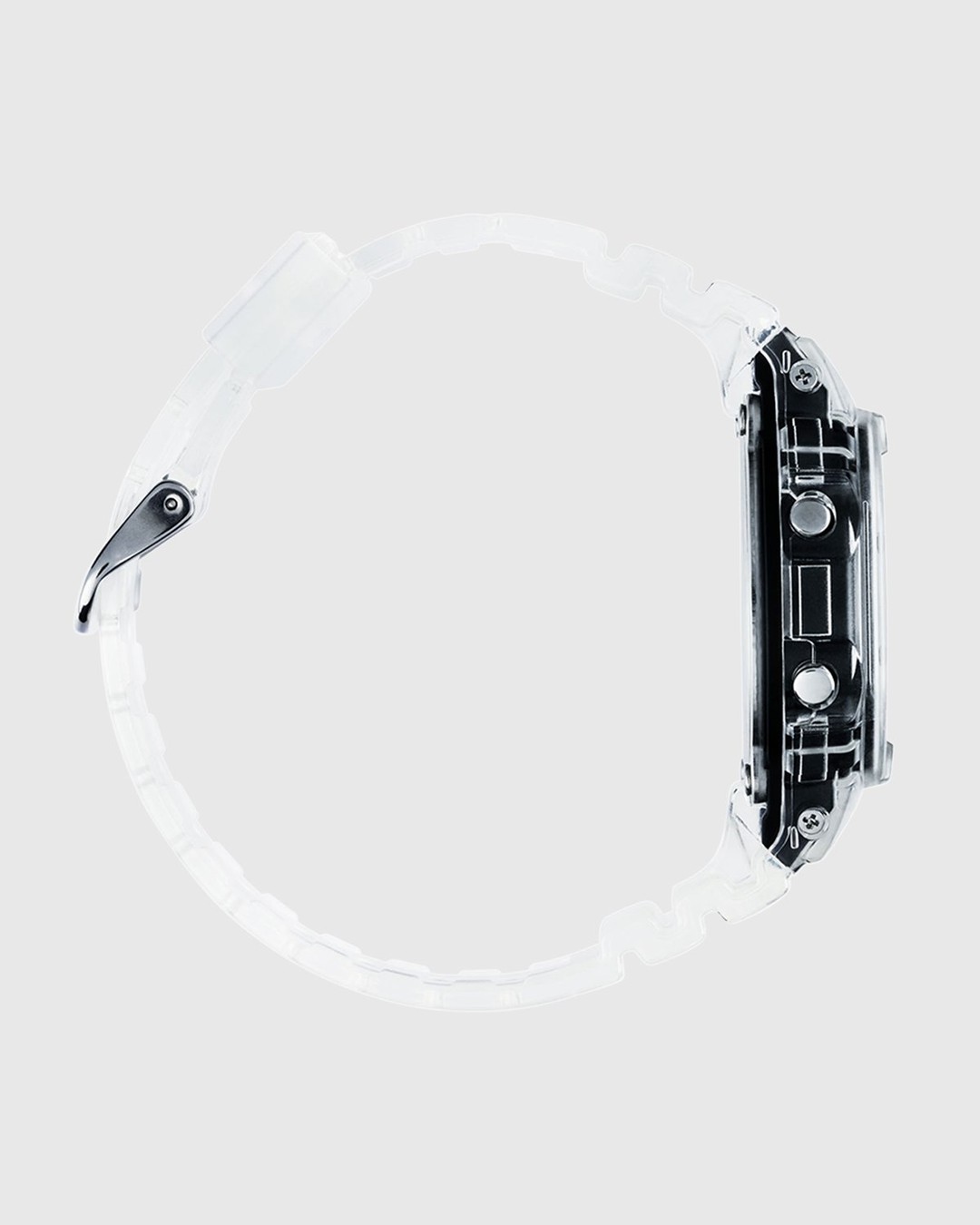 G shock transparent deals white
