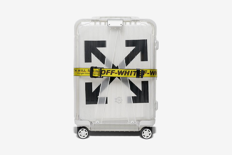 off white rimowa fw18 luggage release date price info OFF-WHITE c/o Virgil Abloh