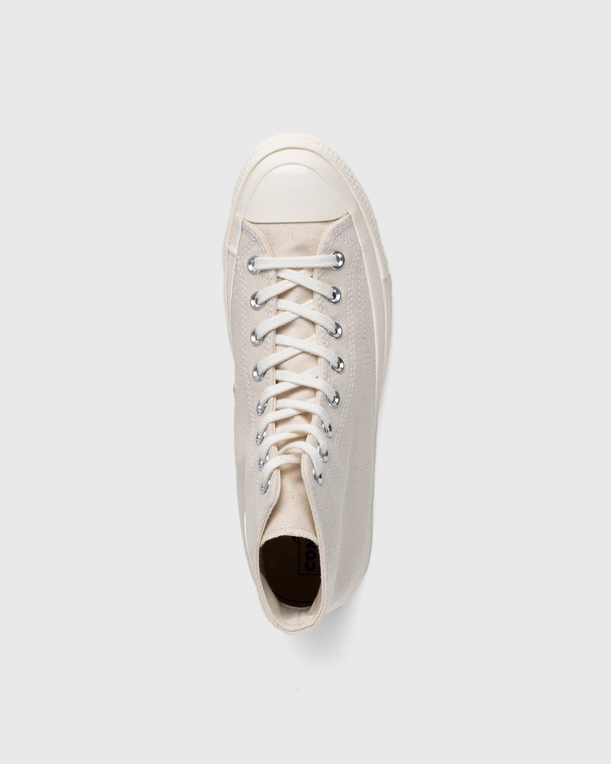 Converse – Chuck 70 Hi Natural/Black/Egret - High Top Sneakers - Beige - Image 3