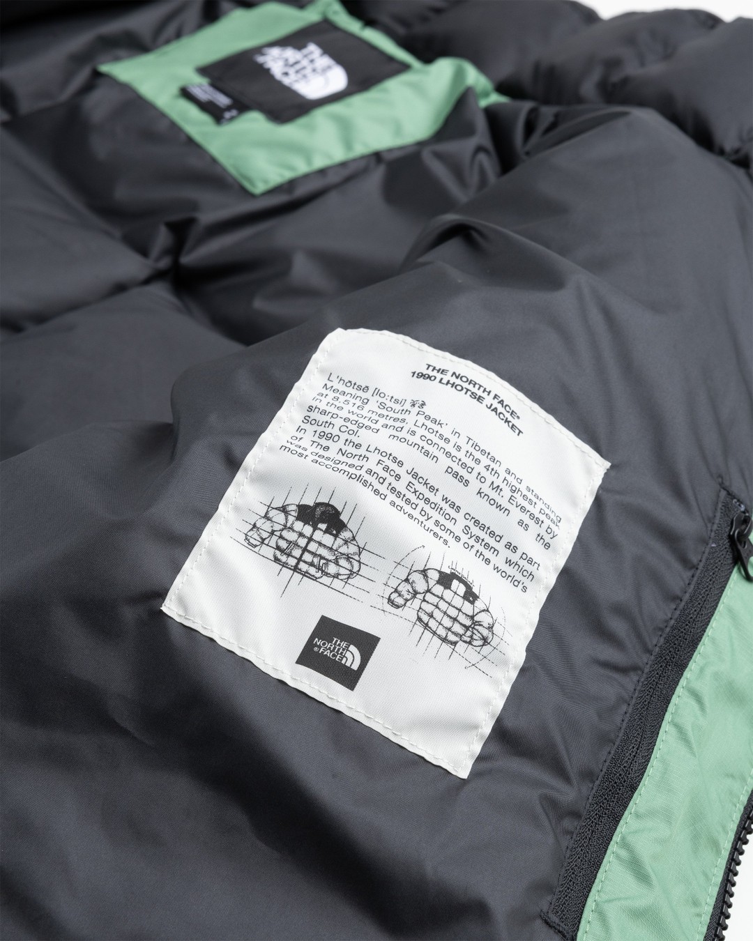 The North Face – Lhotse Down Jacket Deep Grass Green - Outerwear - Green - Image 5