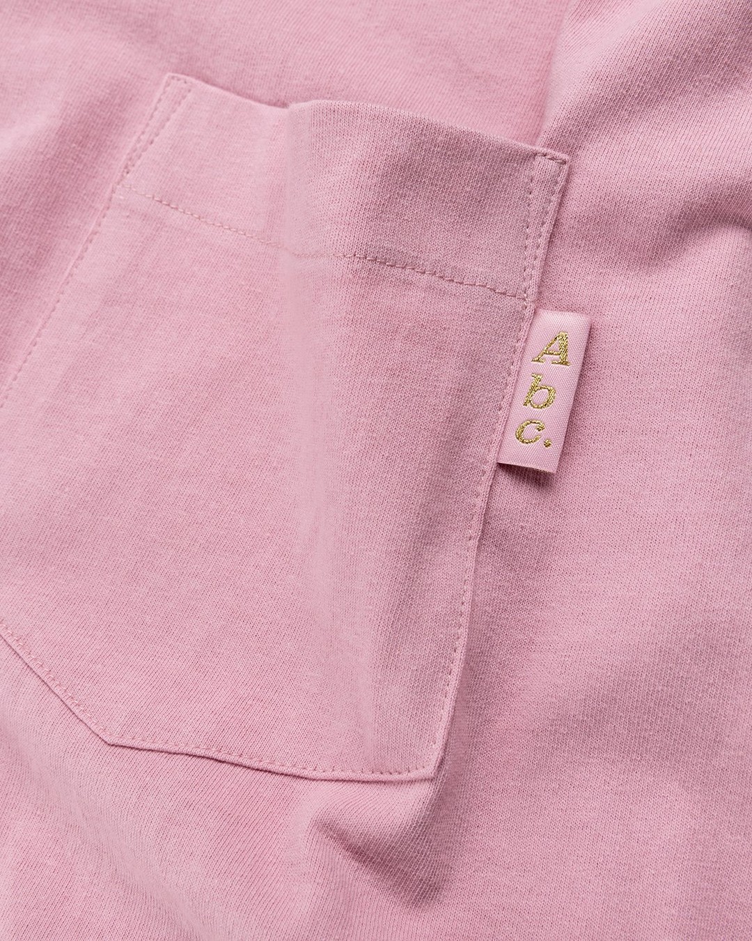 Abc. – Short-Sleeve Pocket Tee Morganite - Tops - Pink - Image 5