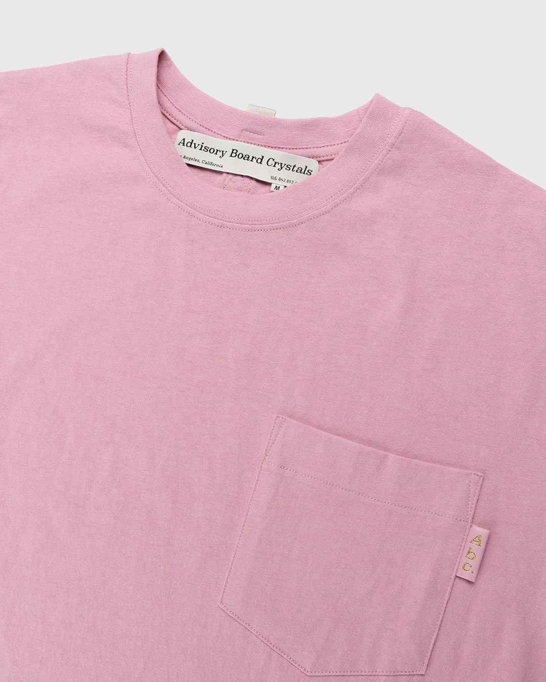 Abc. – Short-Sleeve Pocket Tee Morganite - T-Shirts - Pink - Image 4