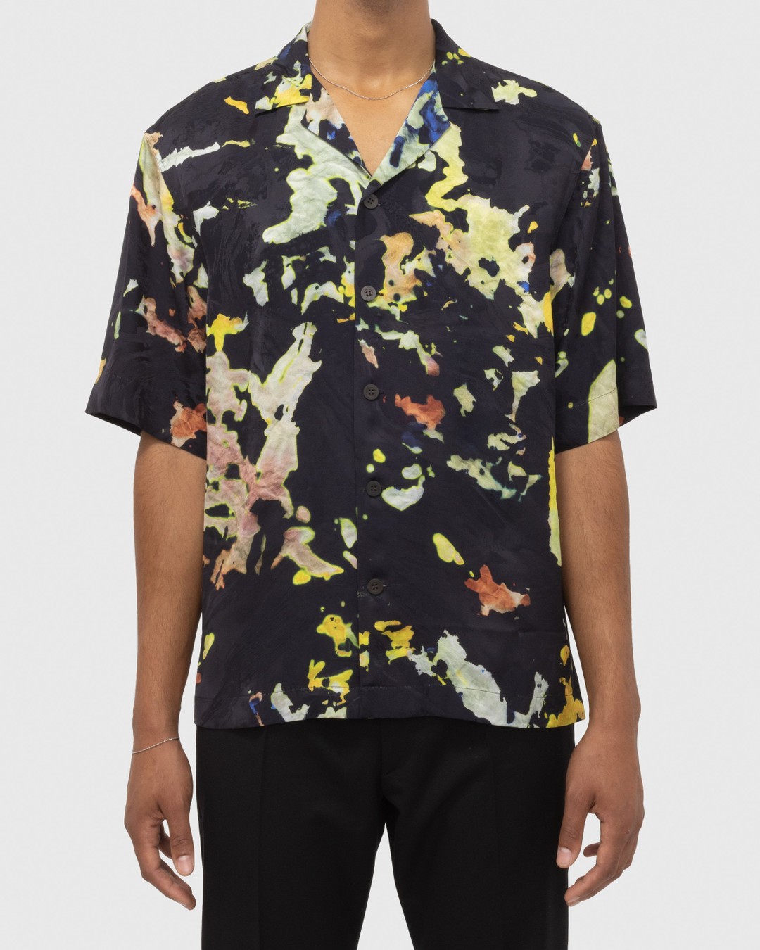 Dries van Noten – Jacquard Cassi Shirt Multi - Shortsleeve Shirts - Multi - Image 4