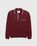 Highsnobiety HS05 – Long Sleeves Knit Polo Bordeaux - Longsleeves - Red - Image 1