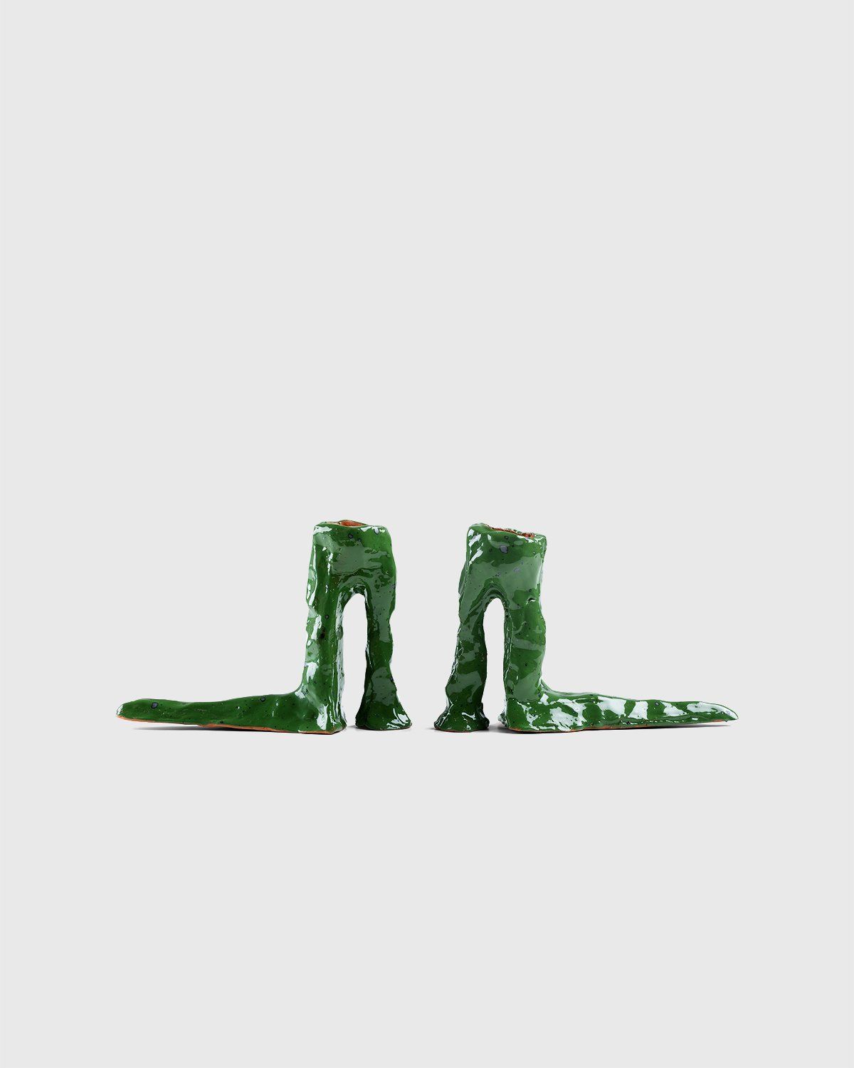 Laura Welker – Hot Legs Candle Holder Dark Green - Candles - Green - Image 1