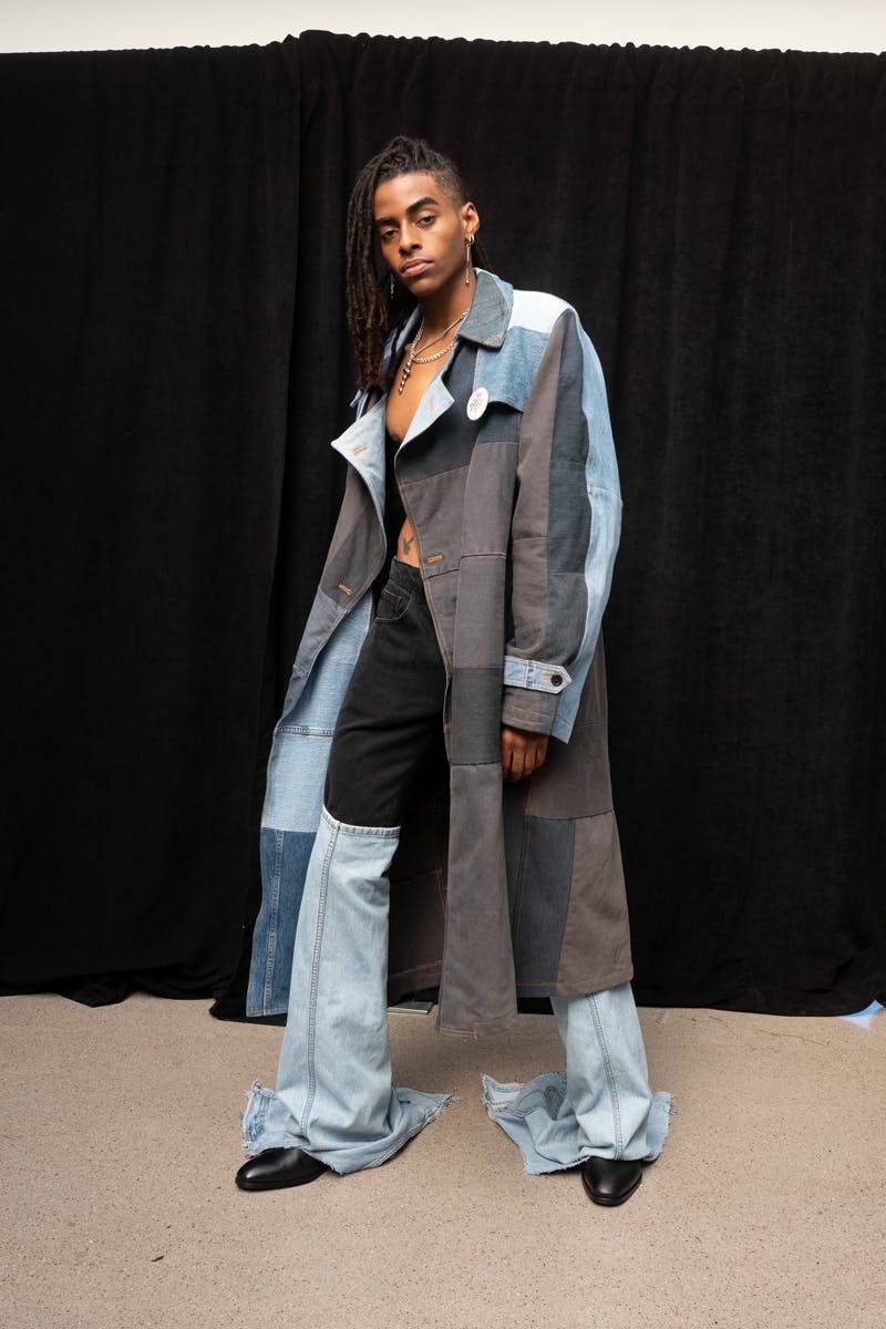 MR. SATURDAY SPRING/SUMMER 2022 PRESENTATION: “AS SHE’S FIXING HER HAIR” NEW YORK FASHION WEEK BACKSTAGE