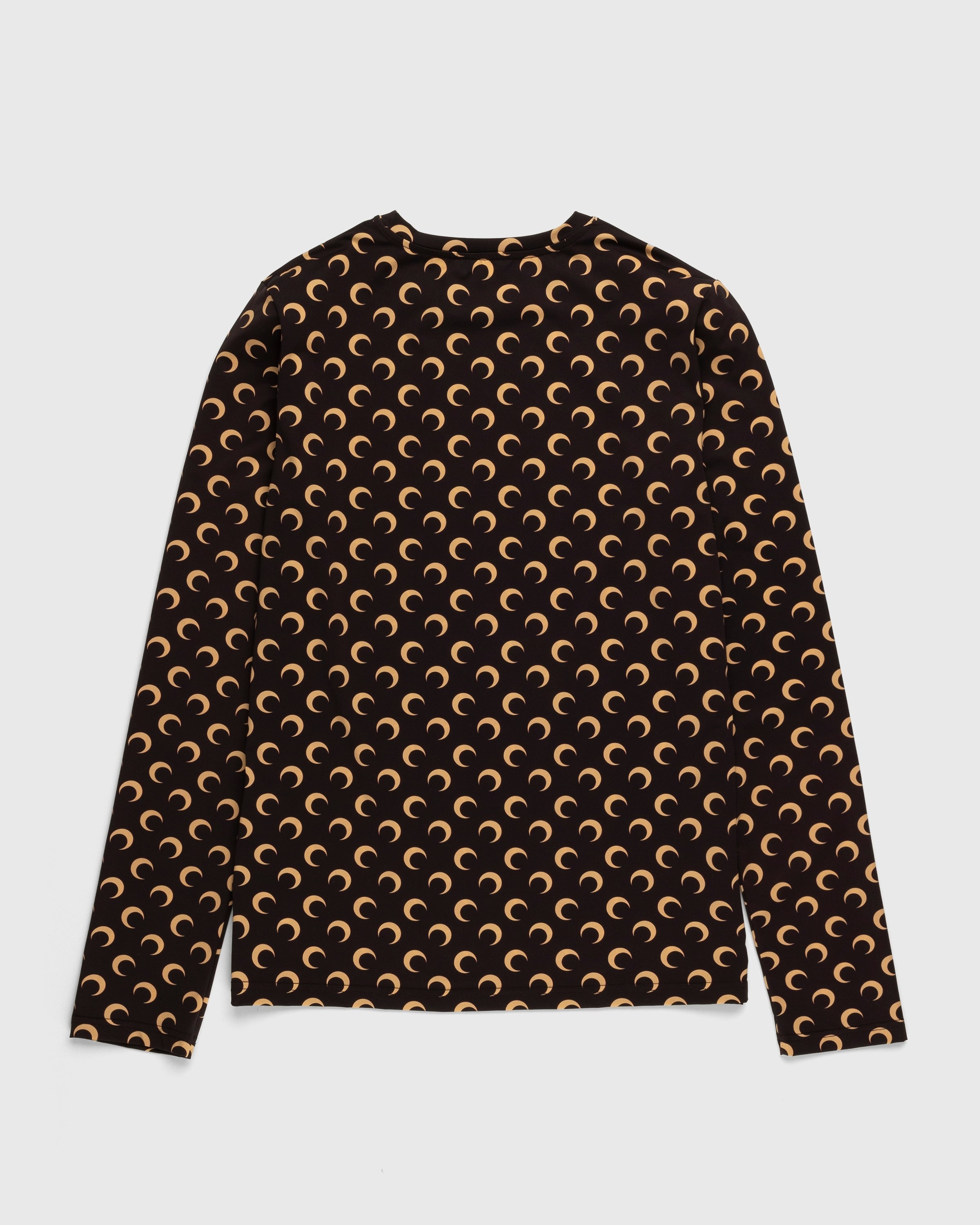 Marine Serre – Large Fit Moon Top Brown | Highsnobiety Shop