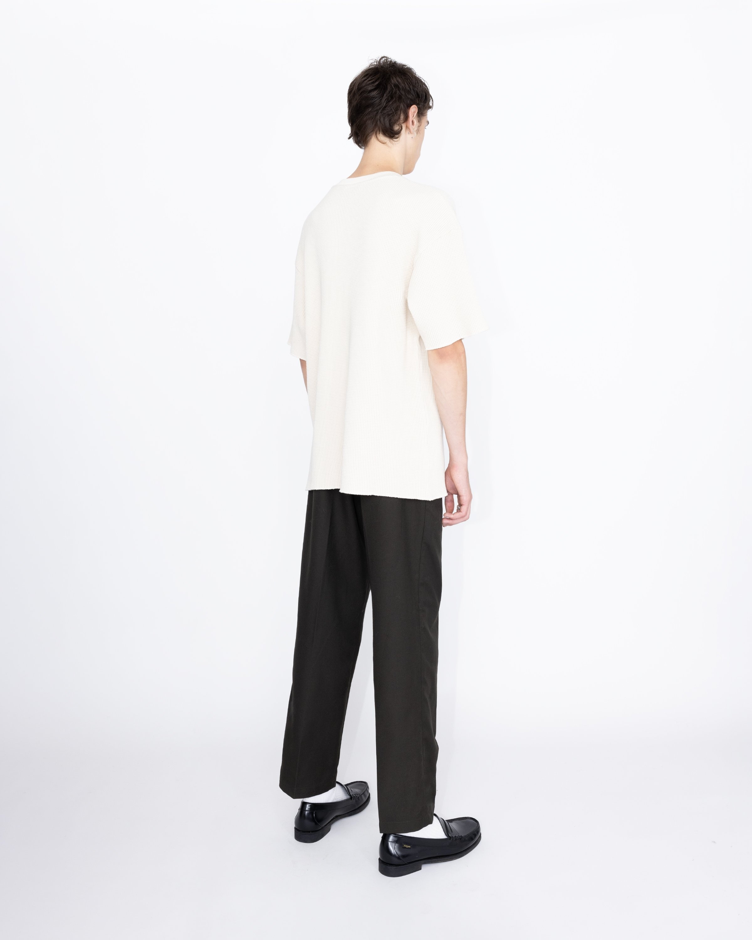 Highsnobiety HS05 – Thermal Short Sleeve Natural - Tops - Beige - Image 5