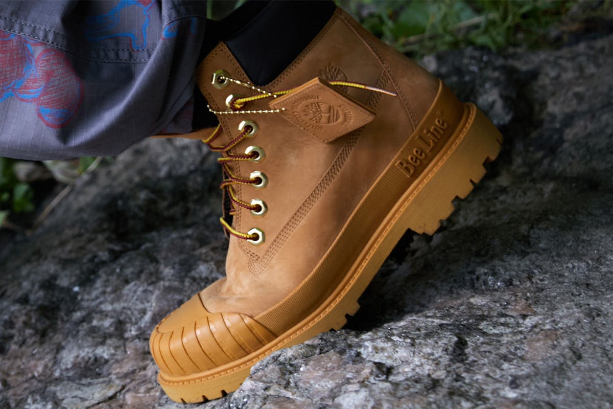 modelo juego Cervecería Bee Line & Timberland Tee Up Their Ninth Collection
