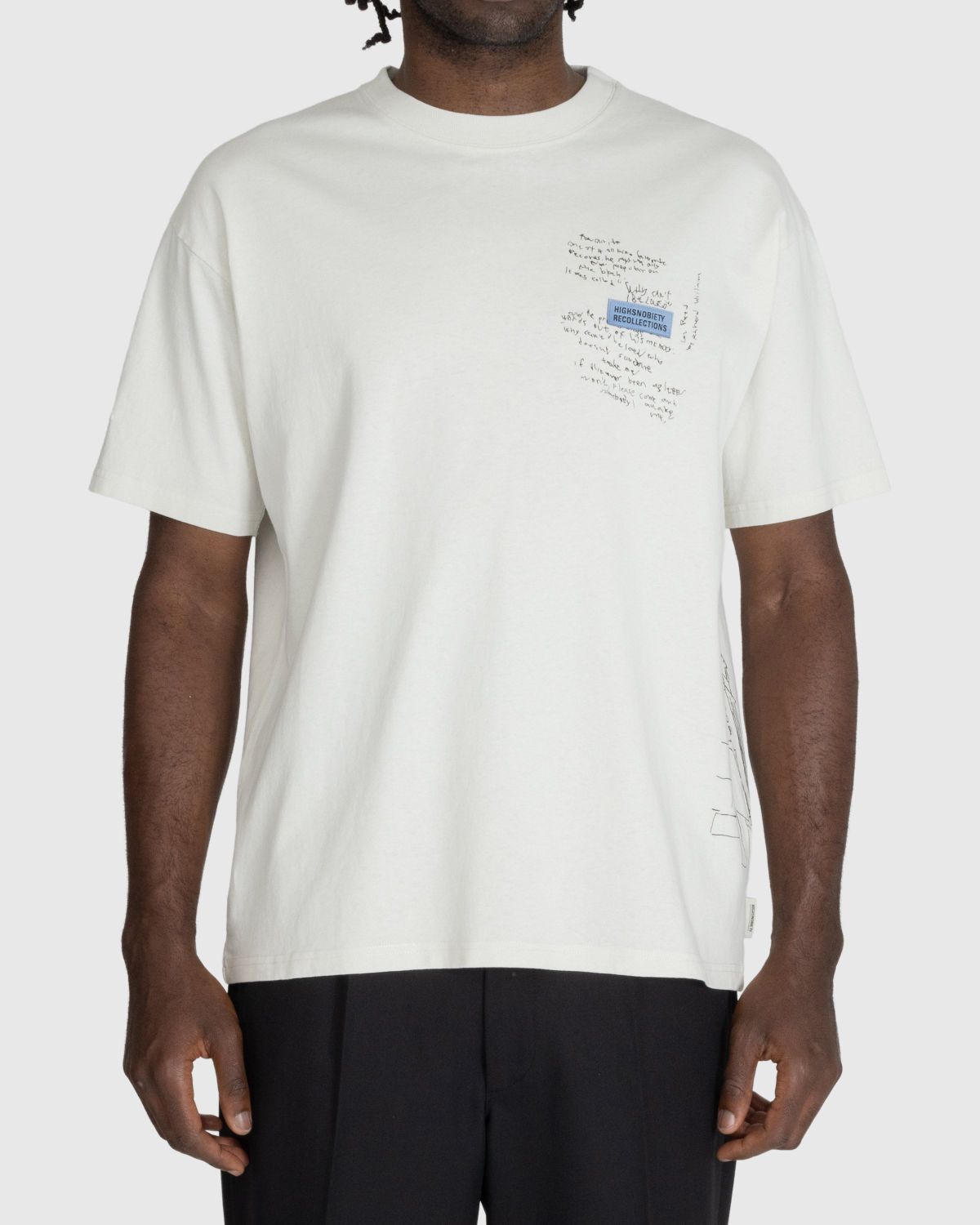 Highsnobiety – New York Line Short Sleeve Jersey Light Grey - T-shirts - Grey - Image 3