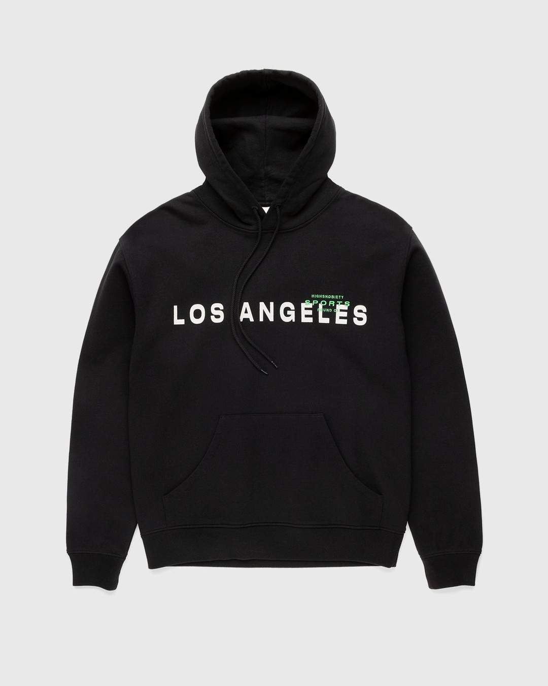 Highsnobiety – HS Sports Los Angeles Hoodie Black - Sweats - Black - Image 1