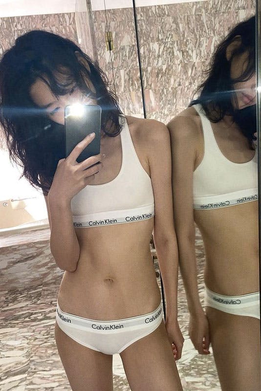 Hoyeon Jung Calvin Klein Squid Game Actress