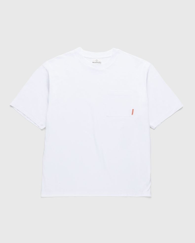 Acne Studios – Organic Cotton Pocket T-Shirt White