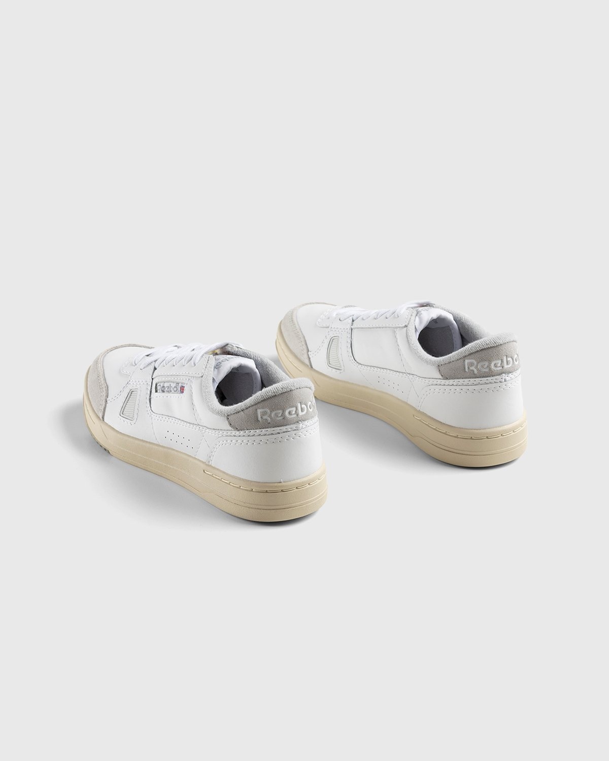 Reebok – LT Court Cloud White / Pure Grey 3 / Alabaster - Sneakers - White - Image 4