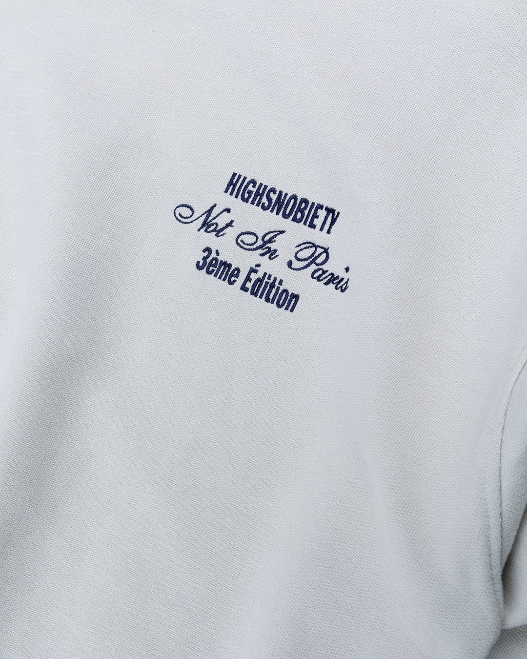 Highsnobiety – Not In Paris 3 Tour Eiffel Crewneck Natural - Sweats - Grey - Image 3