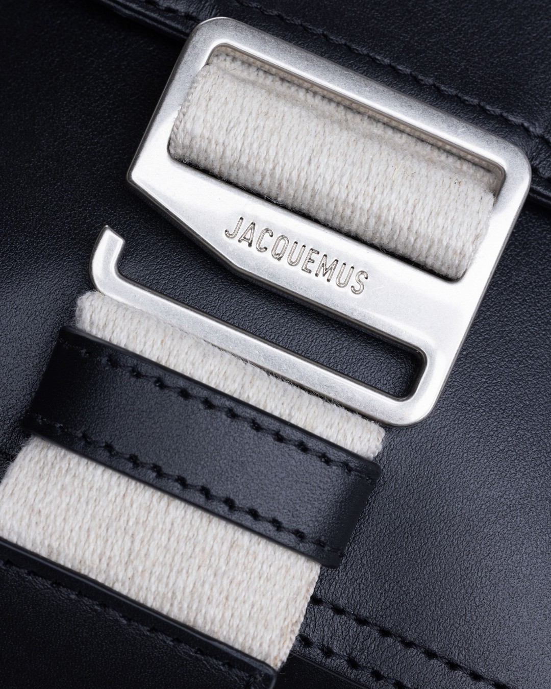 JACQUEMUS – La Banane Cuerda Black - Bags - BLACK - Image 5