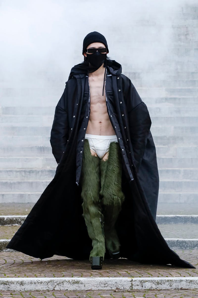 Rick Owens show, Runway, Fall Winter 2021, Paris Fashion Week