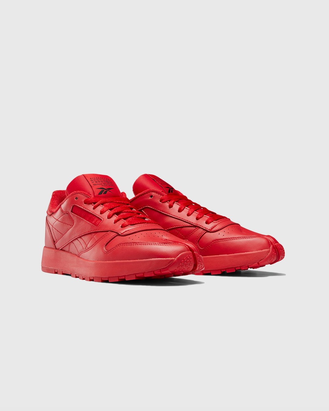 Maison Margiela x Reebok – Classic Leather Tabi Red - Low Top Sneakers - Red - Image 2