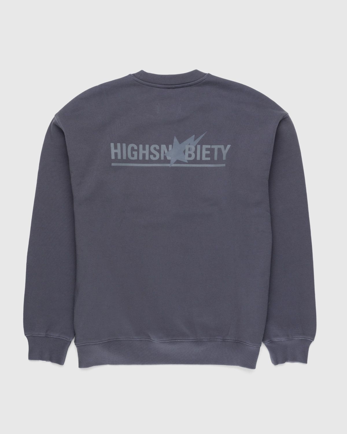 BAPE x Highsnobiety – Heavy Washed Crewneck Charcoal - Sweats - Grey - Image 2