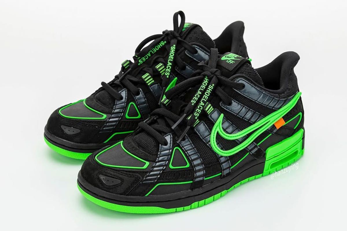 dunk rubber x off white