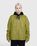Highsnobiety – Leather Jacket Olive Green - Outerwear - Green - Image 8