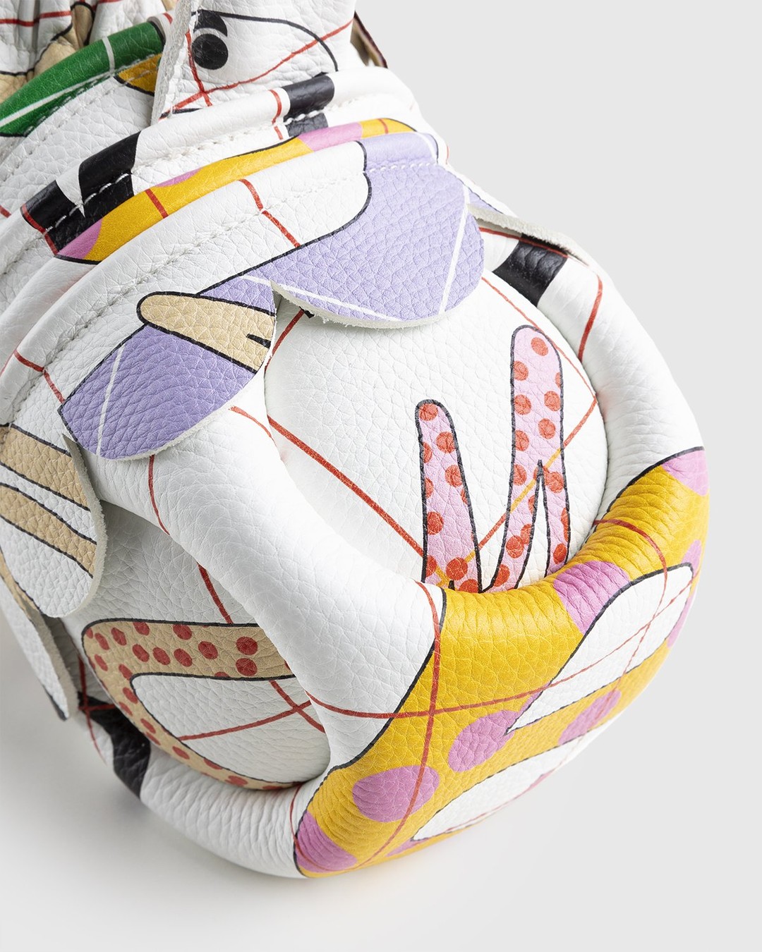 Nora Turato x Ecco Leather x Nicchi x Highsnobiety – Boomblaster Infinity Pool Dragon Toes Bag - Shoulder Bags - White - Image 4