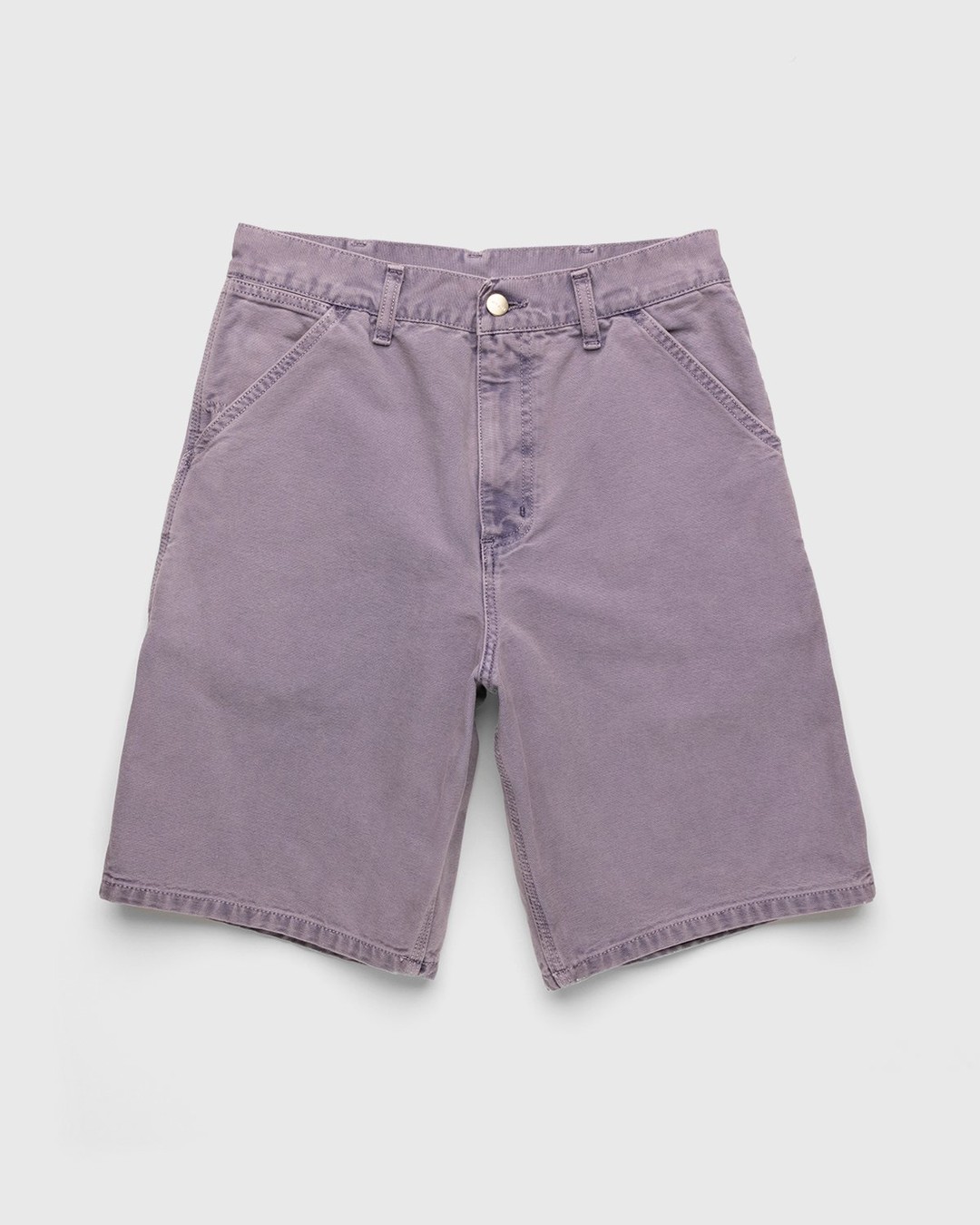Carhartt WIP – Single Knee Short Razzmic Faded - Shorts - Red - Image 1