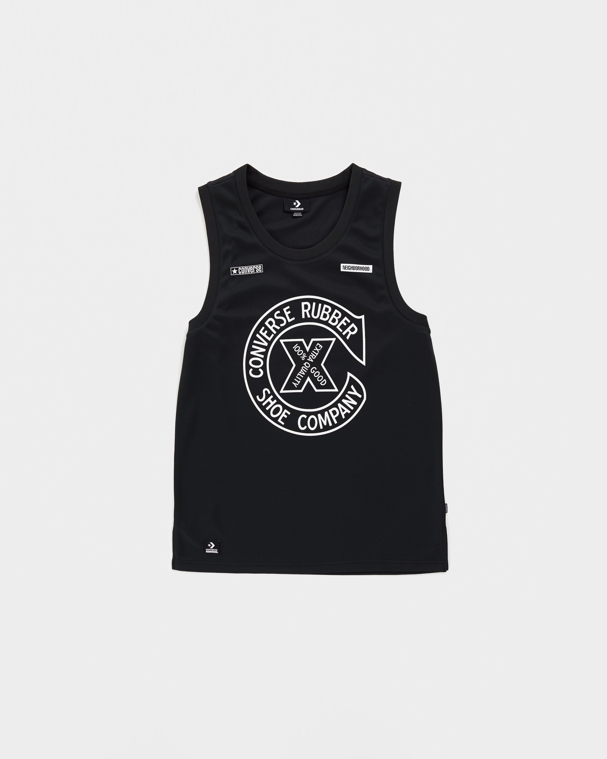 Converse x NBHD – Black Jersey - Sweats - Black - Image 1