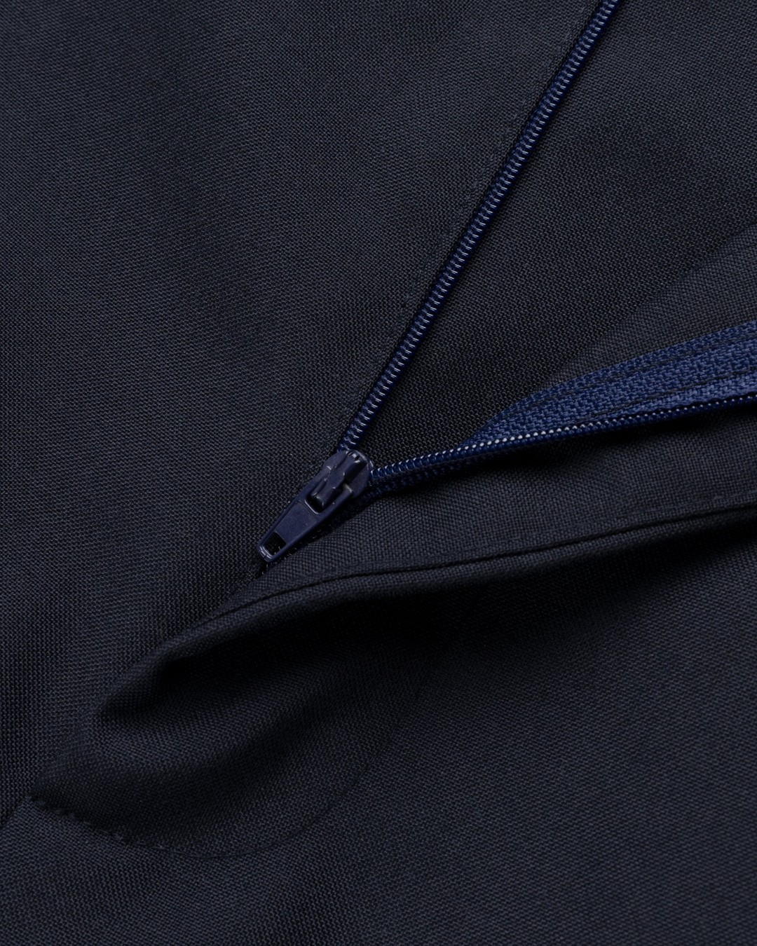 Winnie New York – Pleated Wool Trousers Navy - Pants - Blue - Image 6