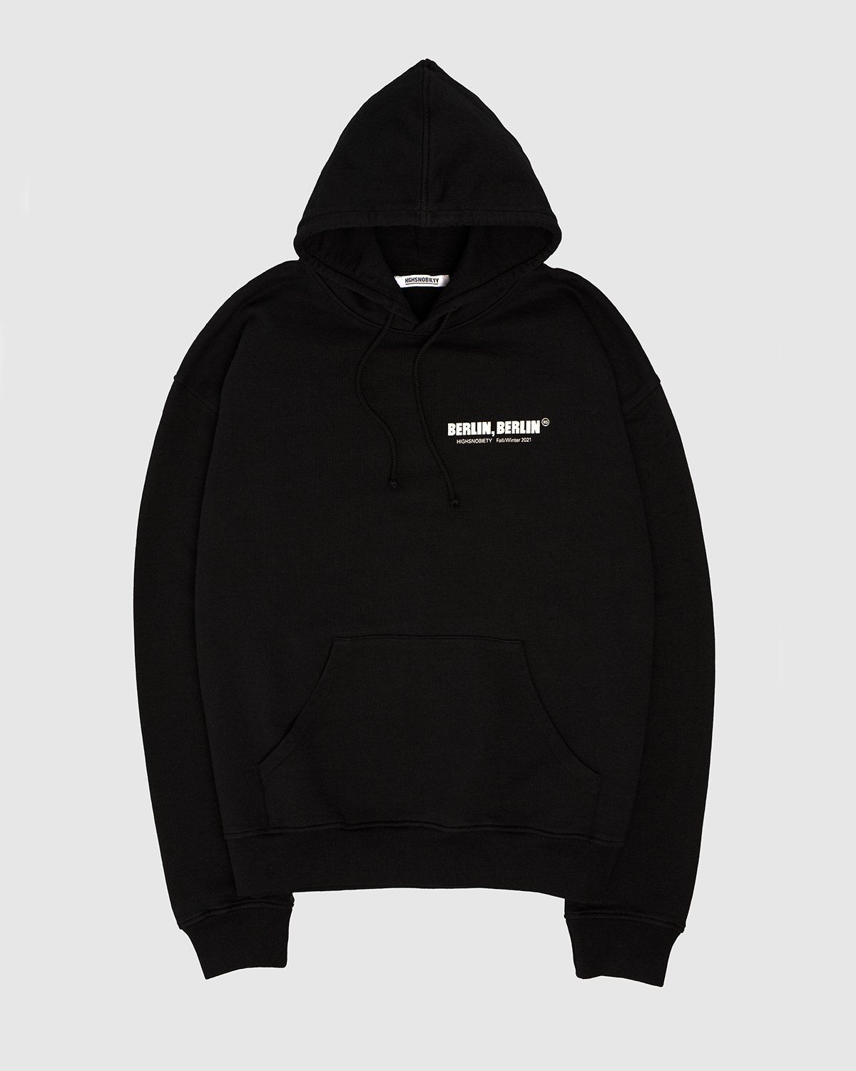 Highsnobiety – Berlin, Berlin Hoodie Black - Sweats - Black - Image 2