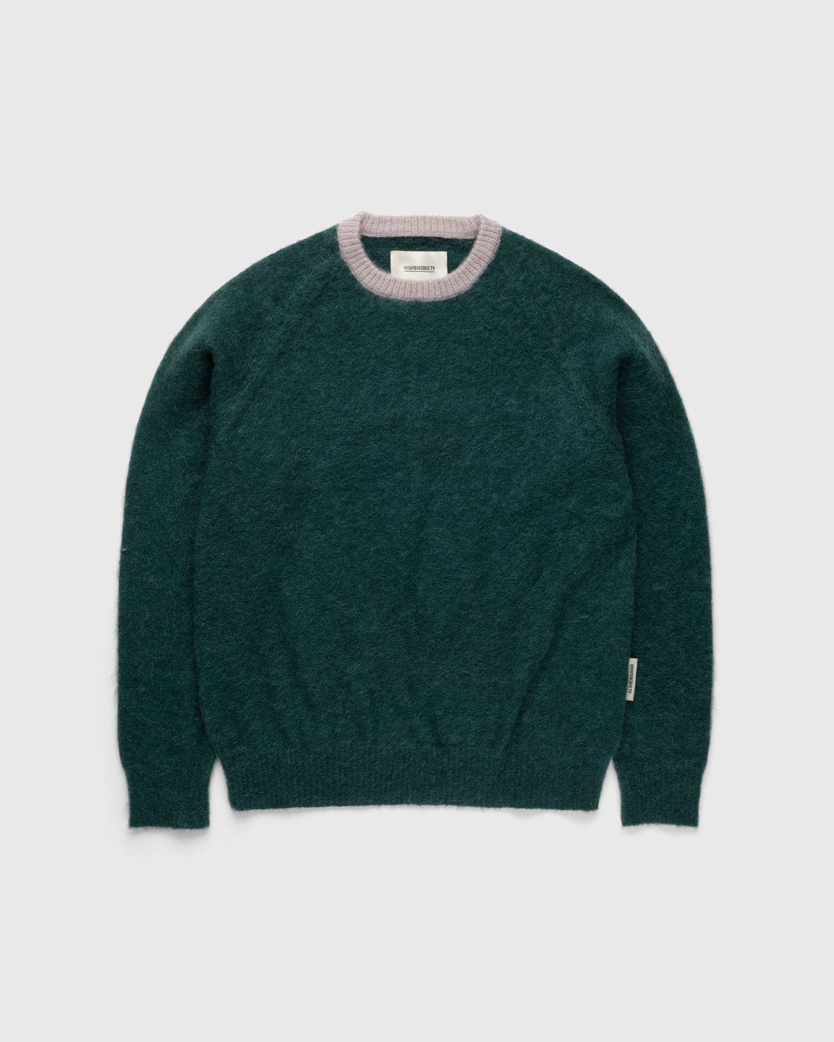 Highsnobiety – Alpaca Sweater Green Kids - Knitwear - Green - Image 1