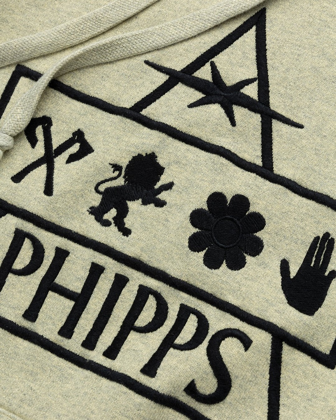 Phipps – Pyramid Hoodie Beige - Sweats - Beige - Image 5