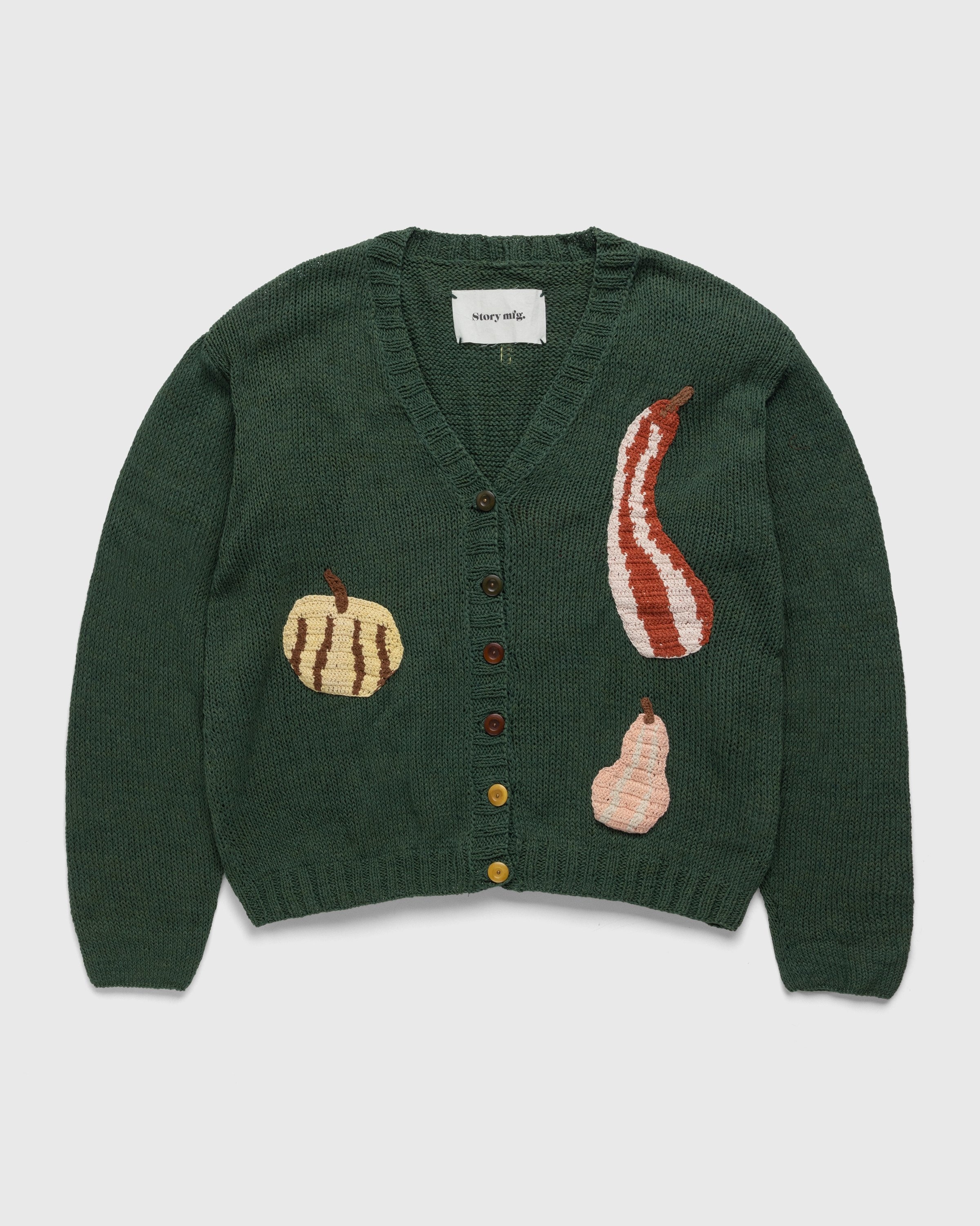 Story mfg. – Twinsun Cardigan Squash Green