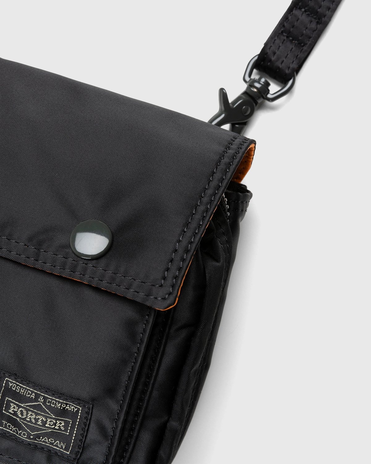 Porter-Yoshida & Co. – Tanker Clip Shoulder Bag Black - Bags - Black - Image 3