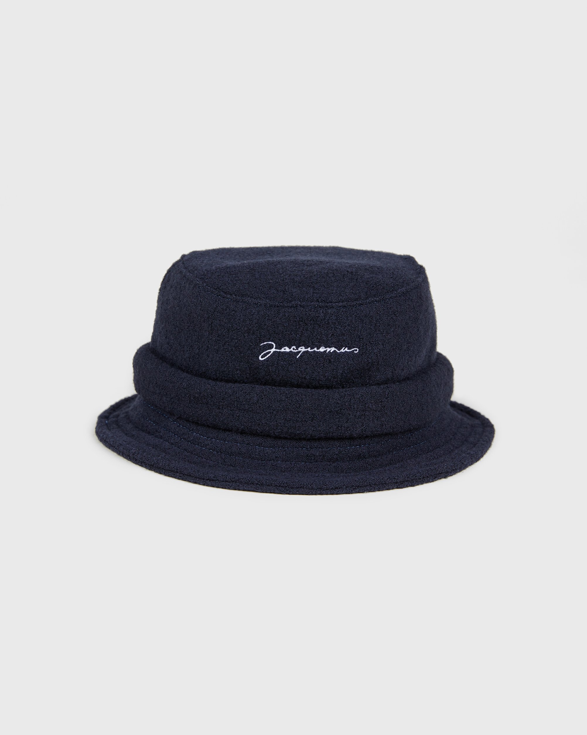 JACQUEMUS – Le Bob Jacquemus Dark Navy - Hats - Blue - Image 1